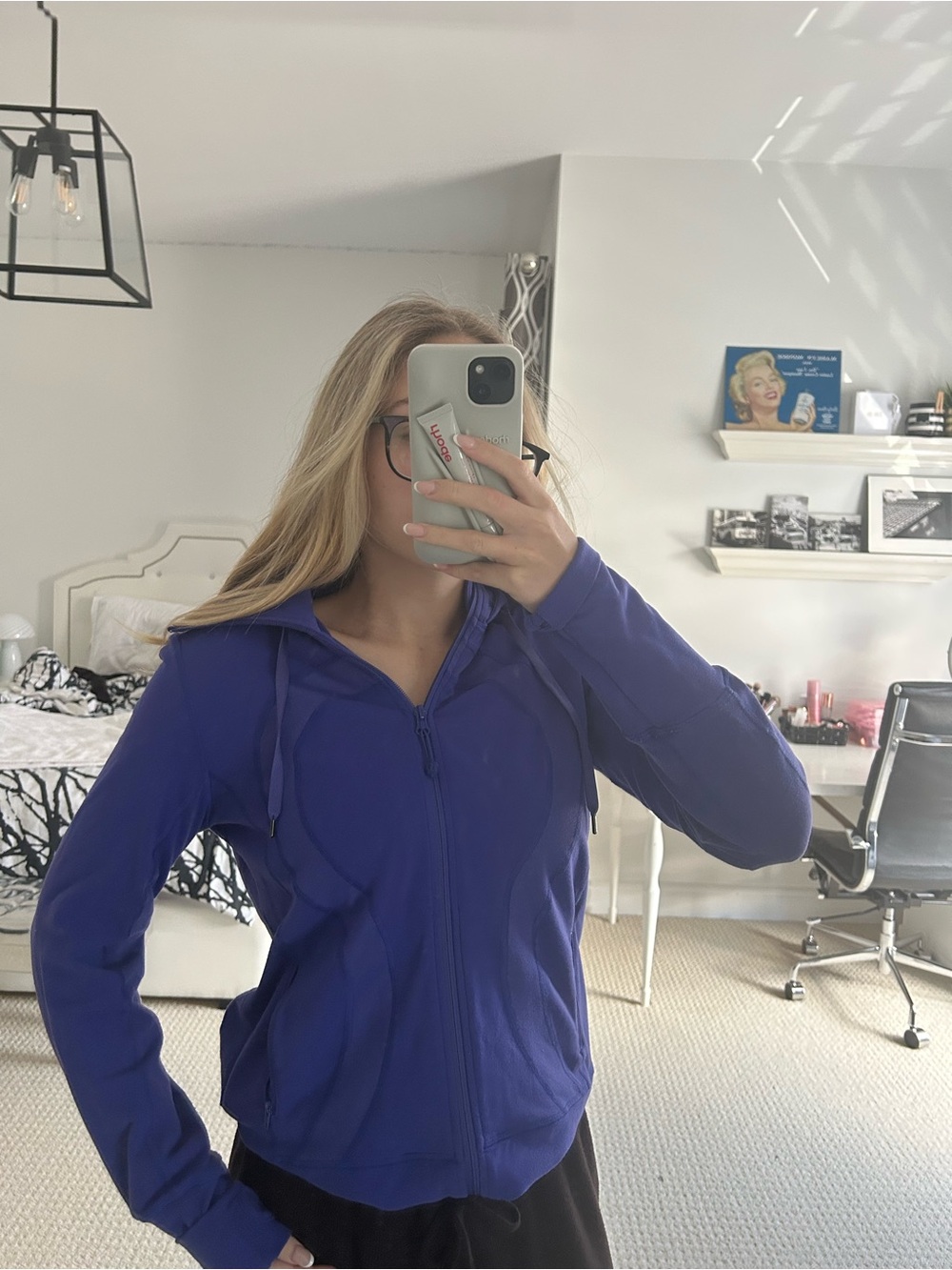 Women’s Purple Zip-Up Hoodie Jacket Lululemon